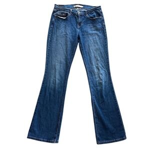 Levis 515 Bootcut Jeans Womens 4 Medium Wash Blue‎ Denim Mid Rise